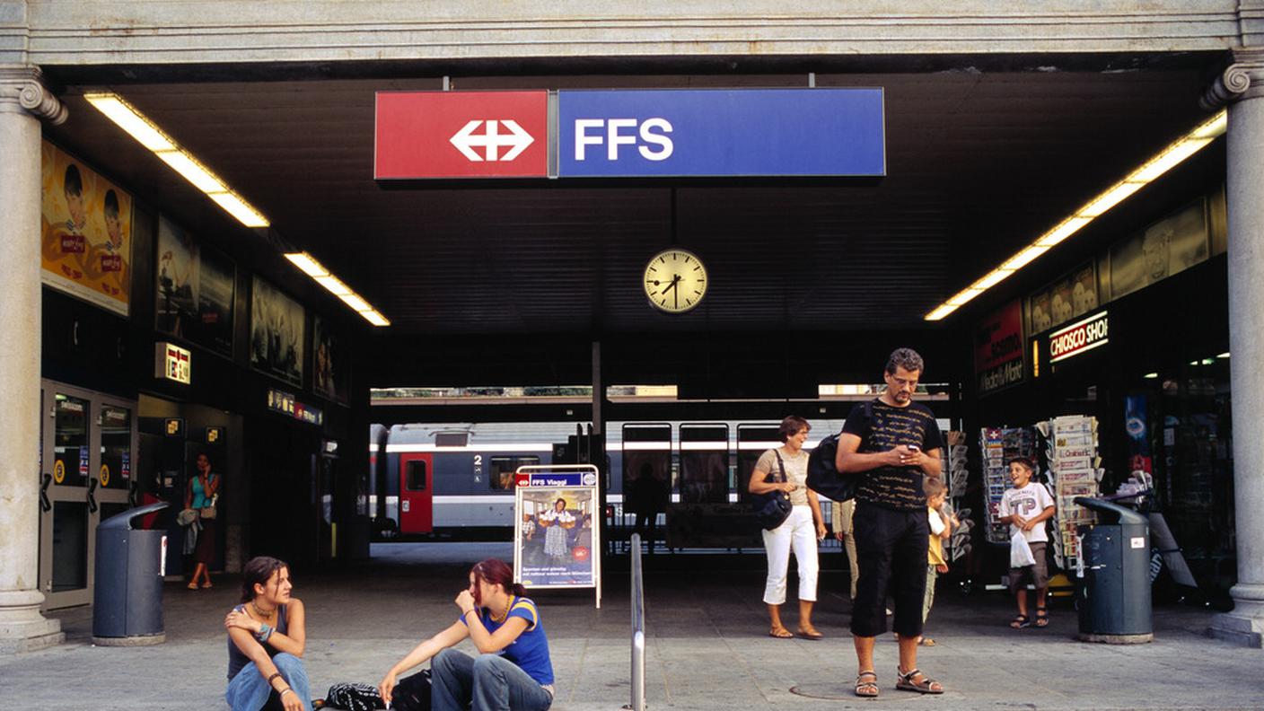 La stazione di Bellinzona