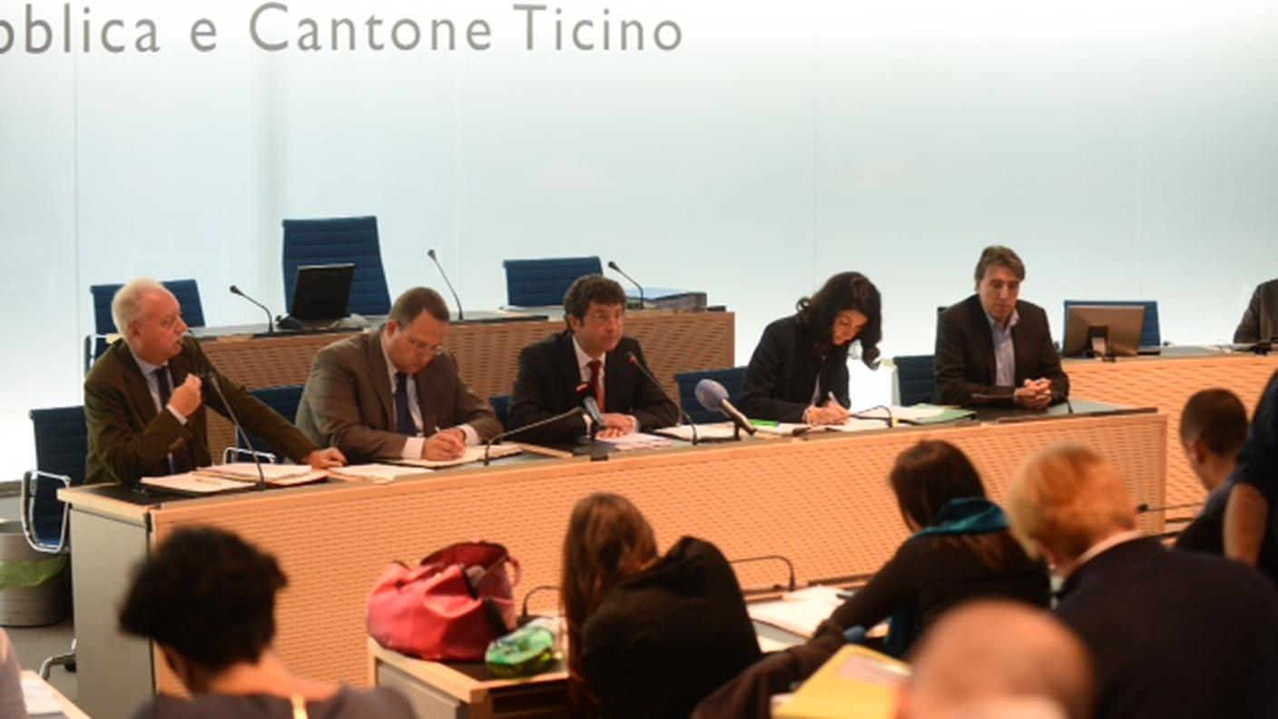 Gallery 1/4 Un momento della conferenza stampa di presentazione del preventivo 2014