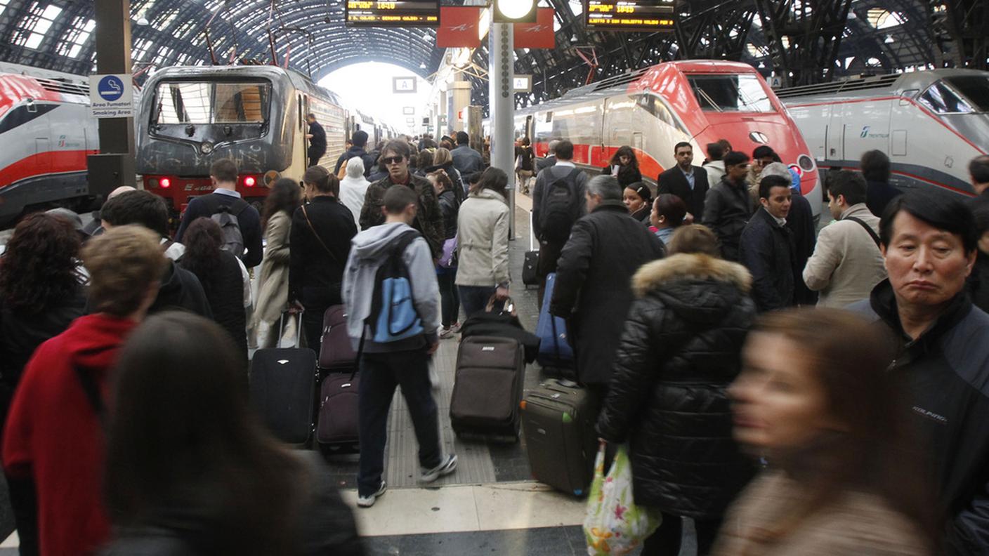 La stazione ferroviaria di Milano