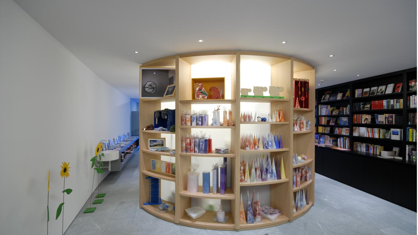 L'interno della libreria