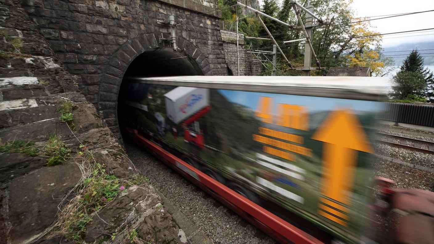 Sarà possibile ridurre l'intervallo fra i treni tra Vezia, a nord di Lugano, e Capolago, a sud