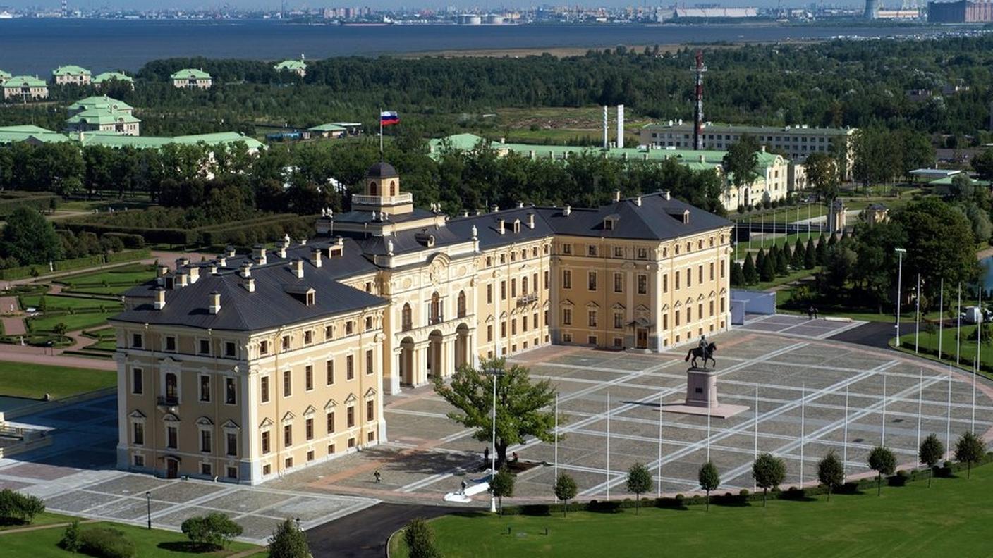 Il Palazzo di Costantino, sorta di Versaillers russa, sede del G20 di San Pietroburgo