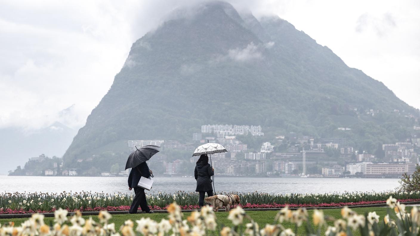 Pioggia Lugano siccità