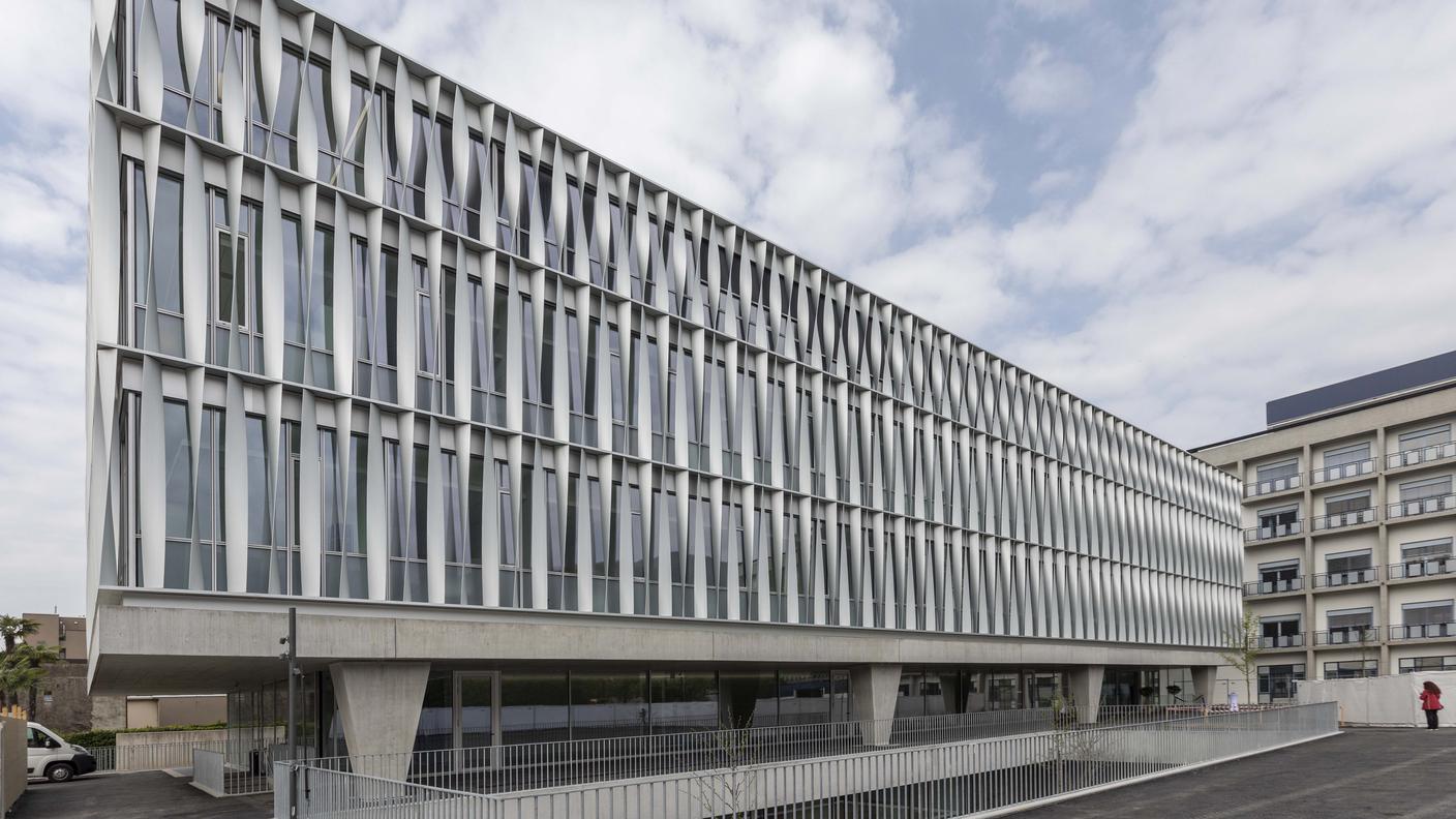 Il nuovo edificio inaugurato venerdì mattina a Mendrisio