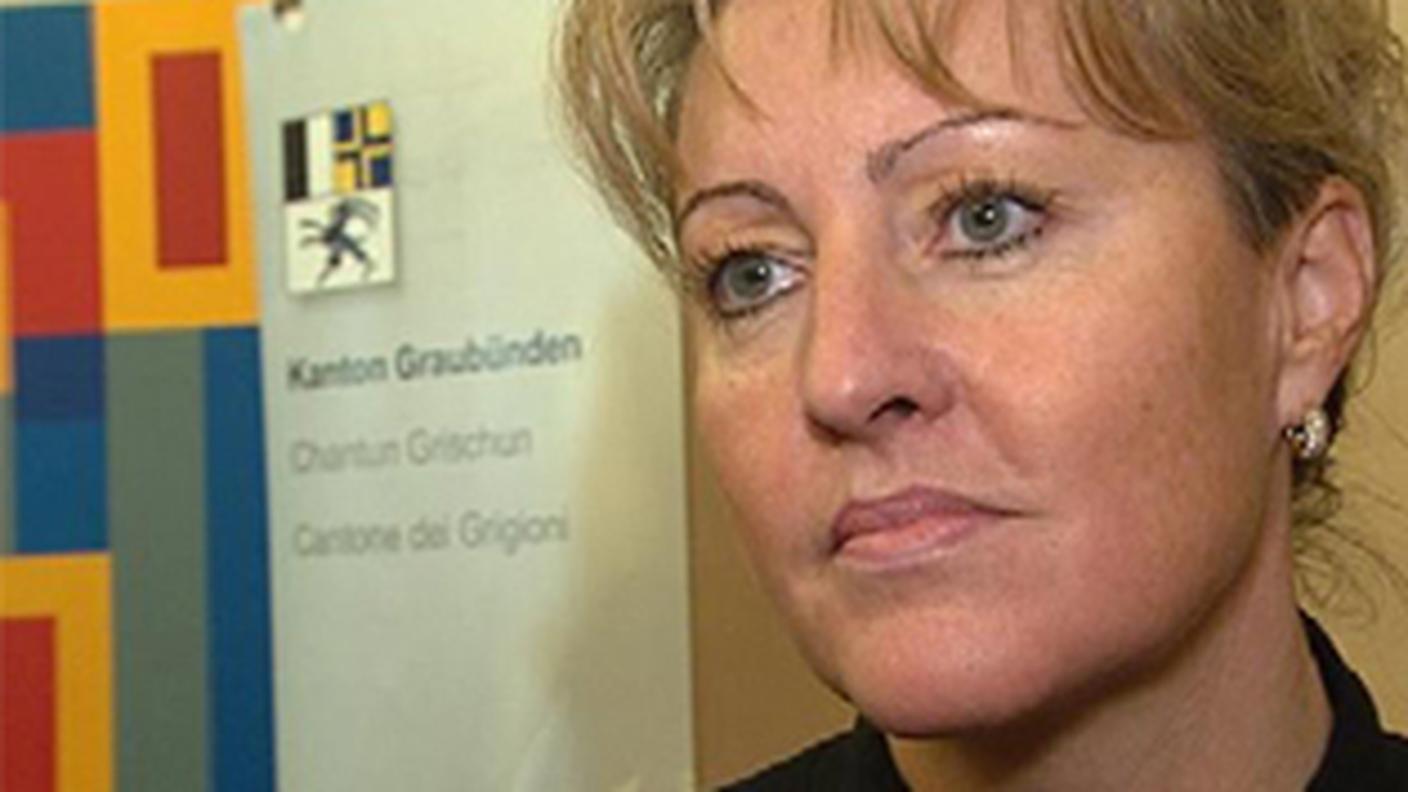 La direttrice delle Finanze retiche Barbara Janom Steiner