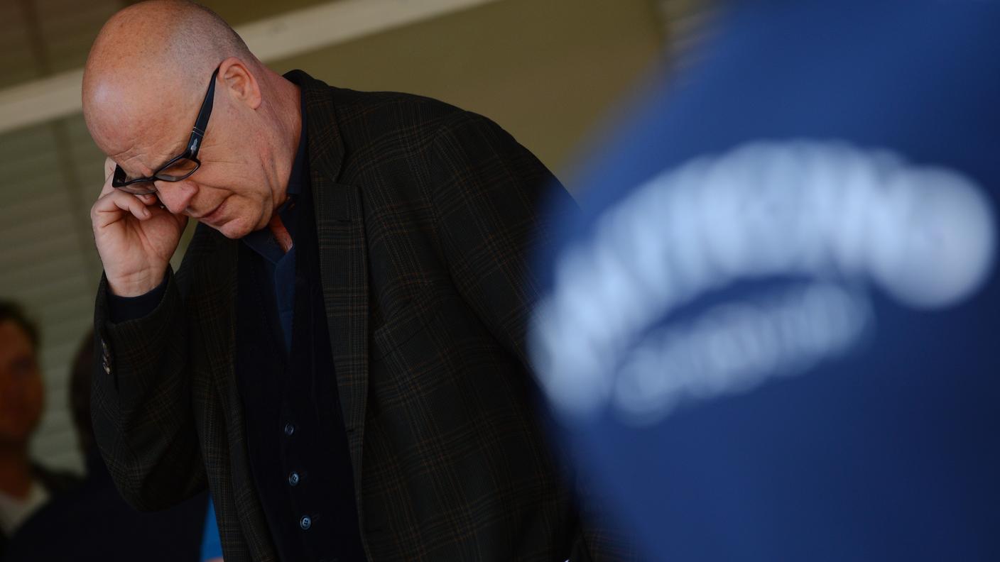 L'ormai ex presidente granata al telefono