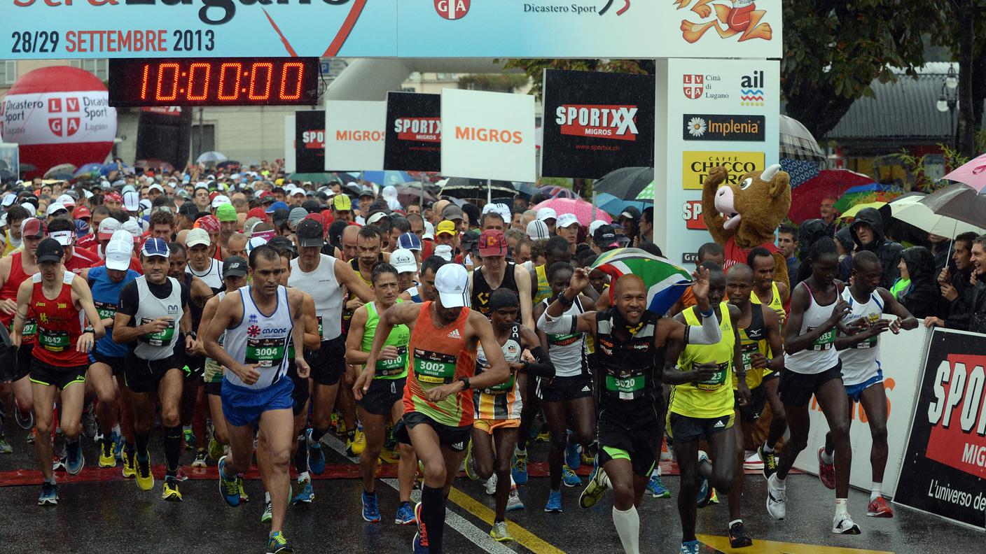 La partenza della 30 km