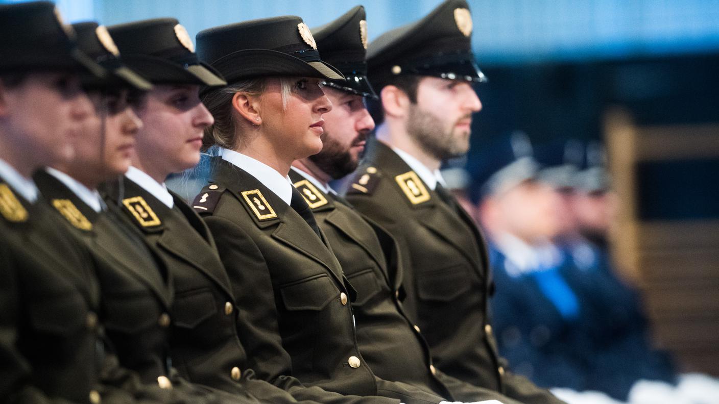 I nuovi agenti di polizia