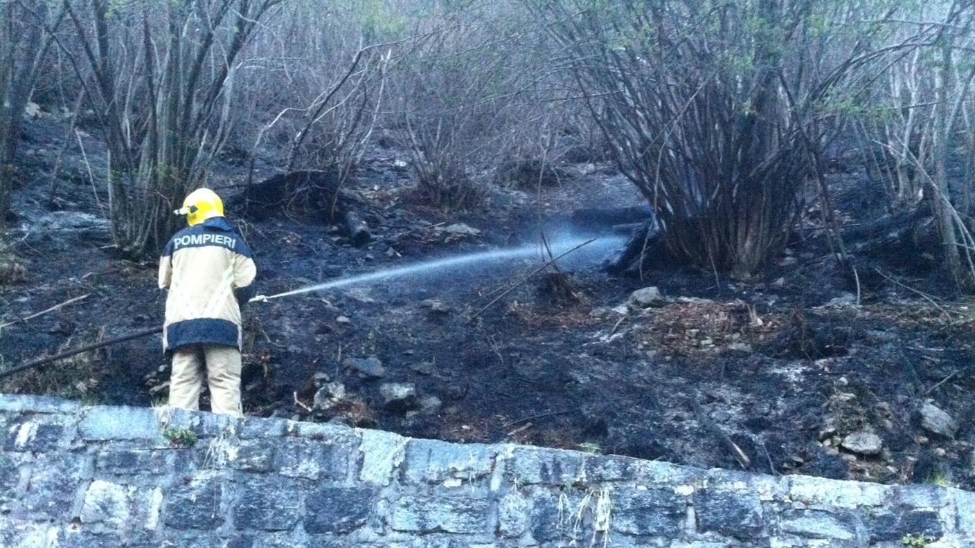 L'incendio di Crana