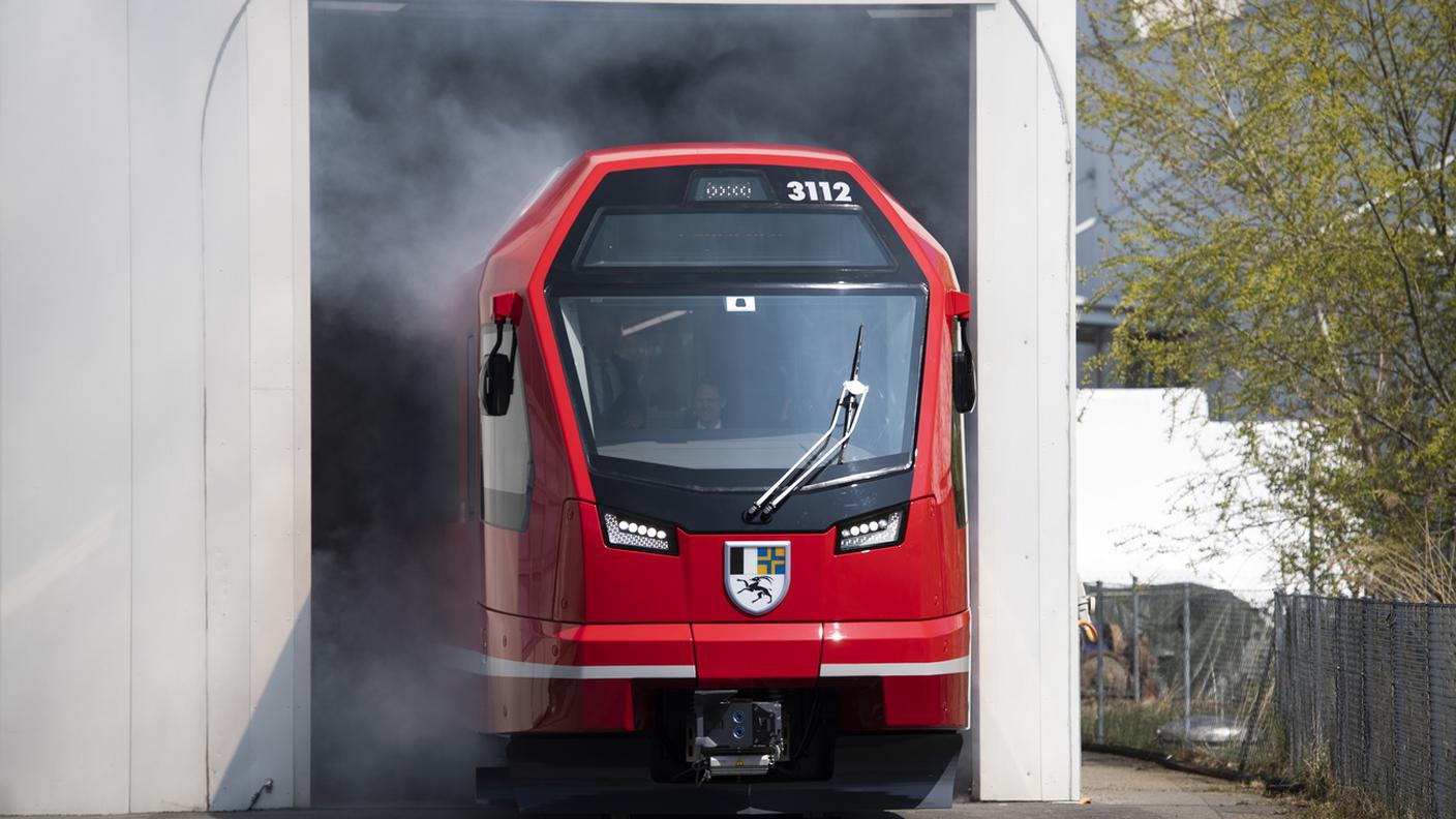 Un treno Capricorn della RhB. Ne serviranno 25