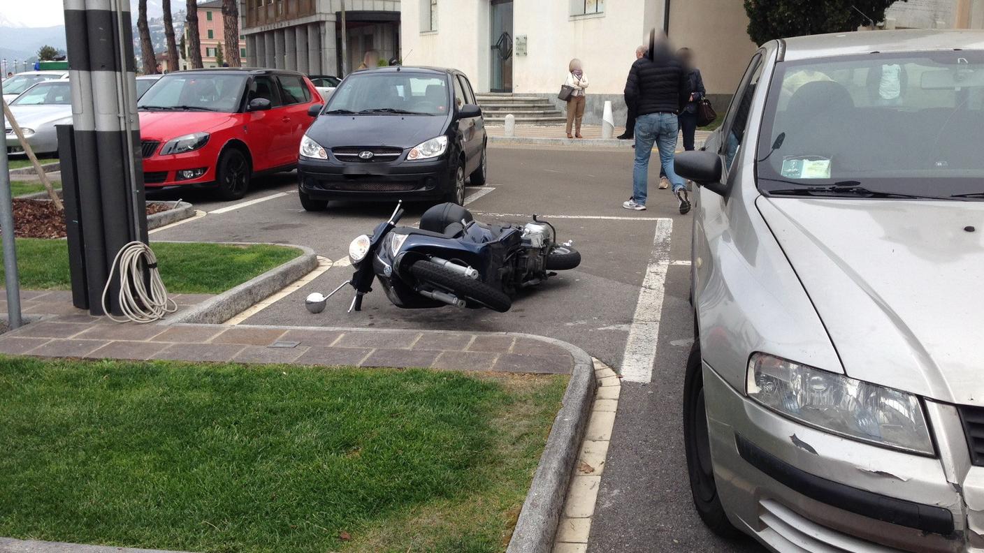 Il luogo dell'incidente
