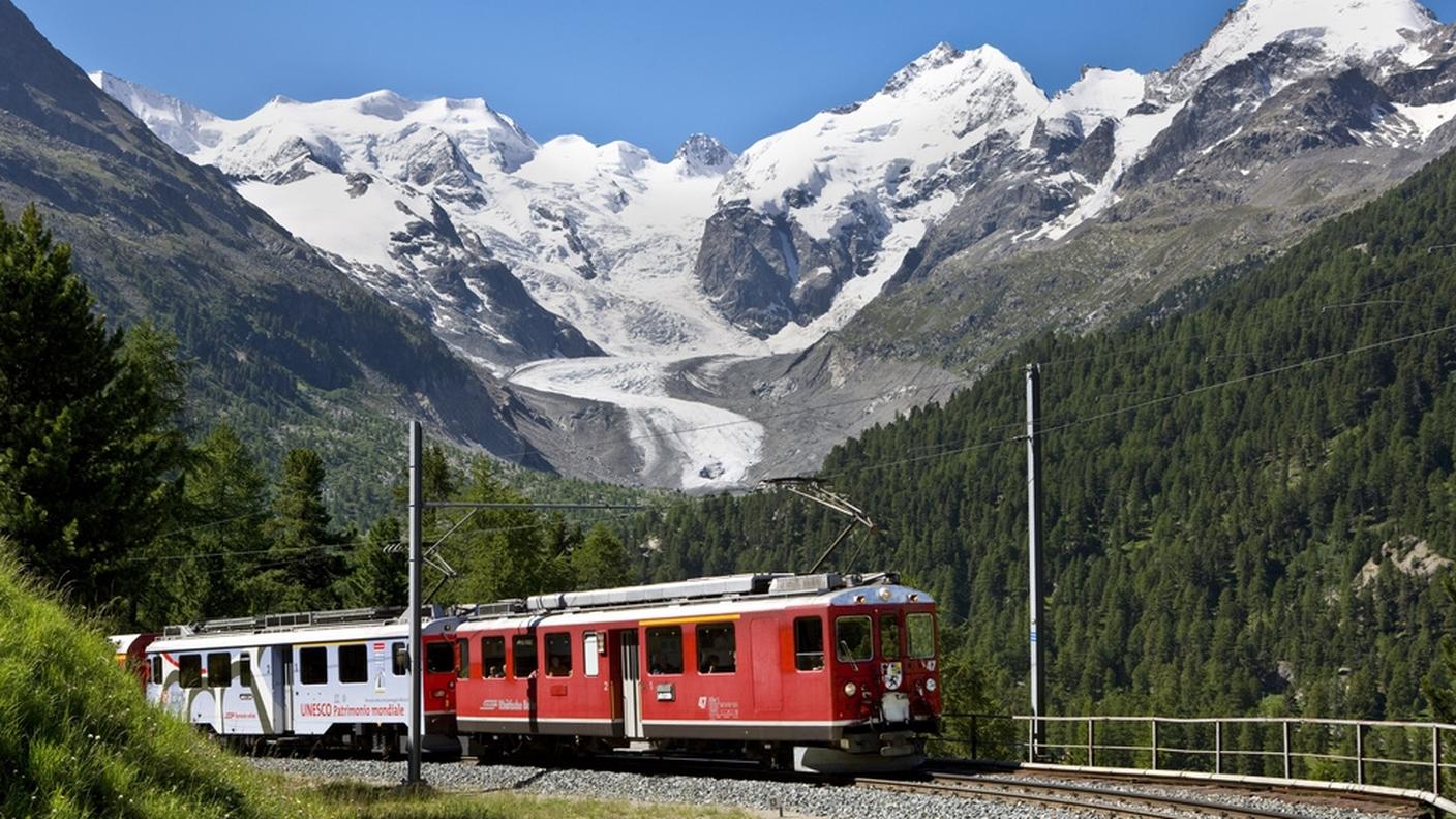 I trenini della Ferrovia retica
