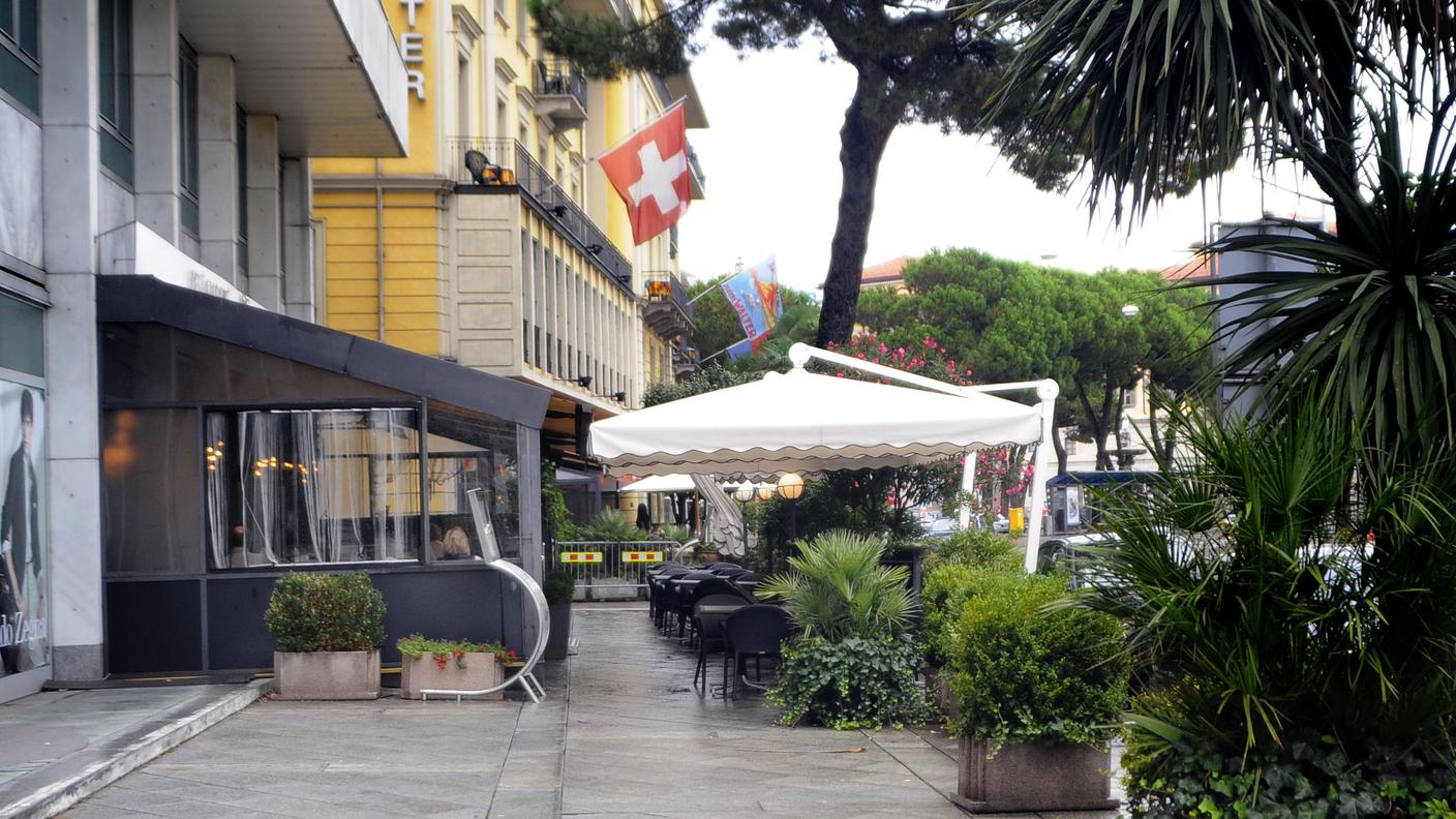 La terrazza in questione