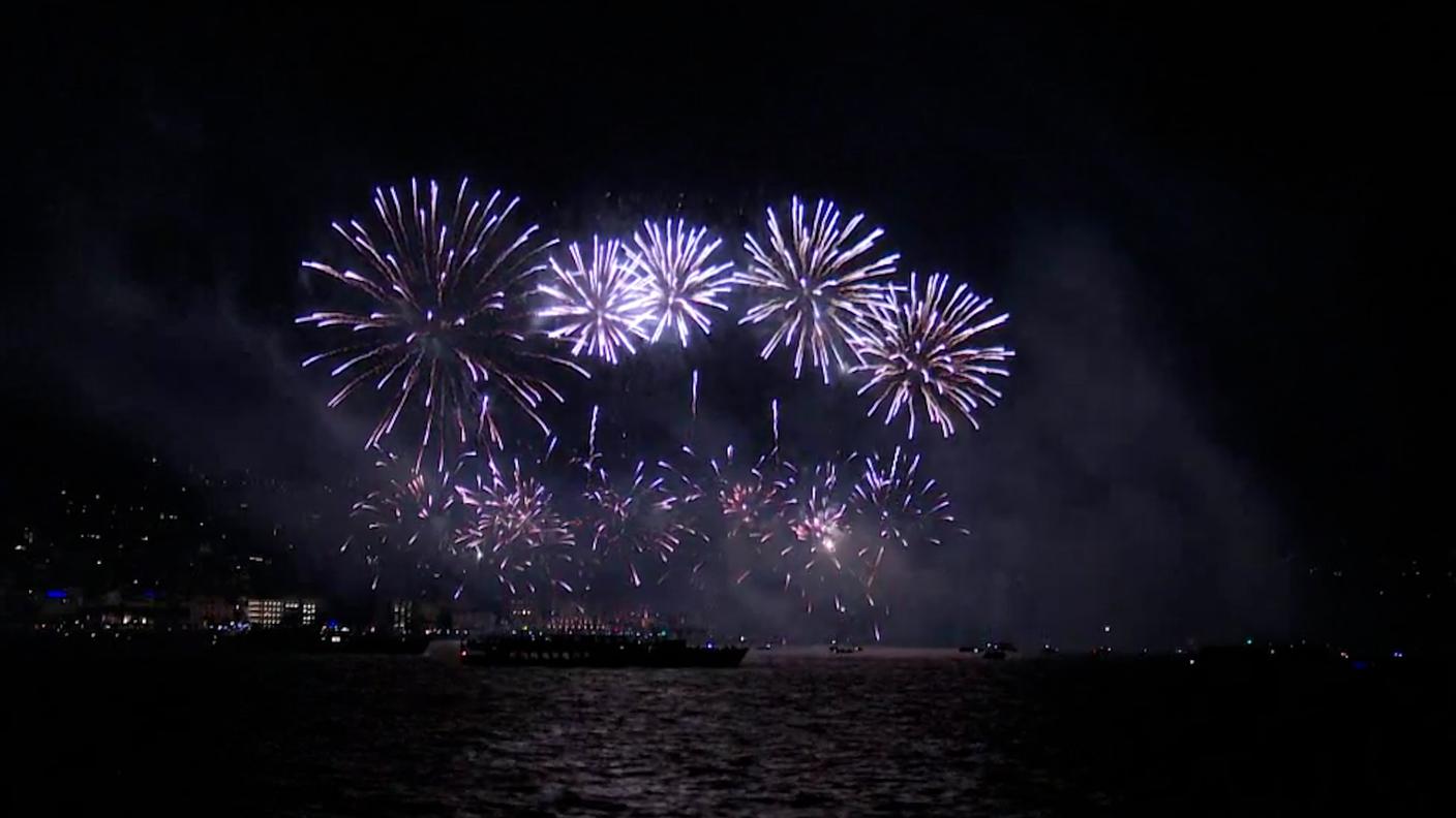 Fuochi d'artificio del primo d'agosto 2022