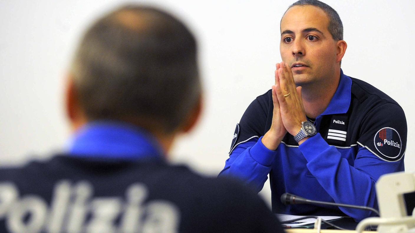 Il comandante Matteo Cocchi