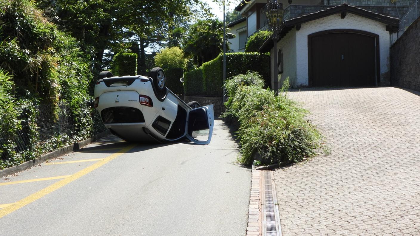 Incidente della circolazione martedì a Montagnola