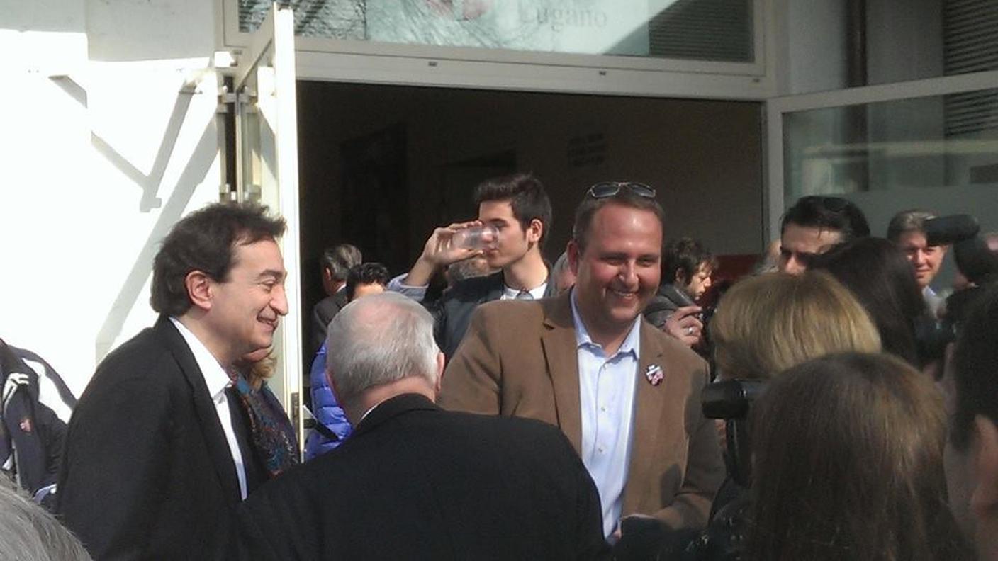 Marco Borradori e Norman Gobbi