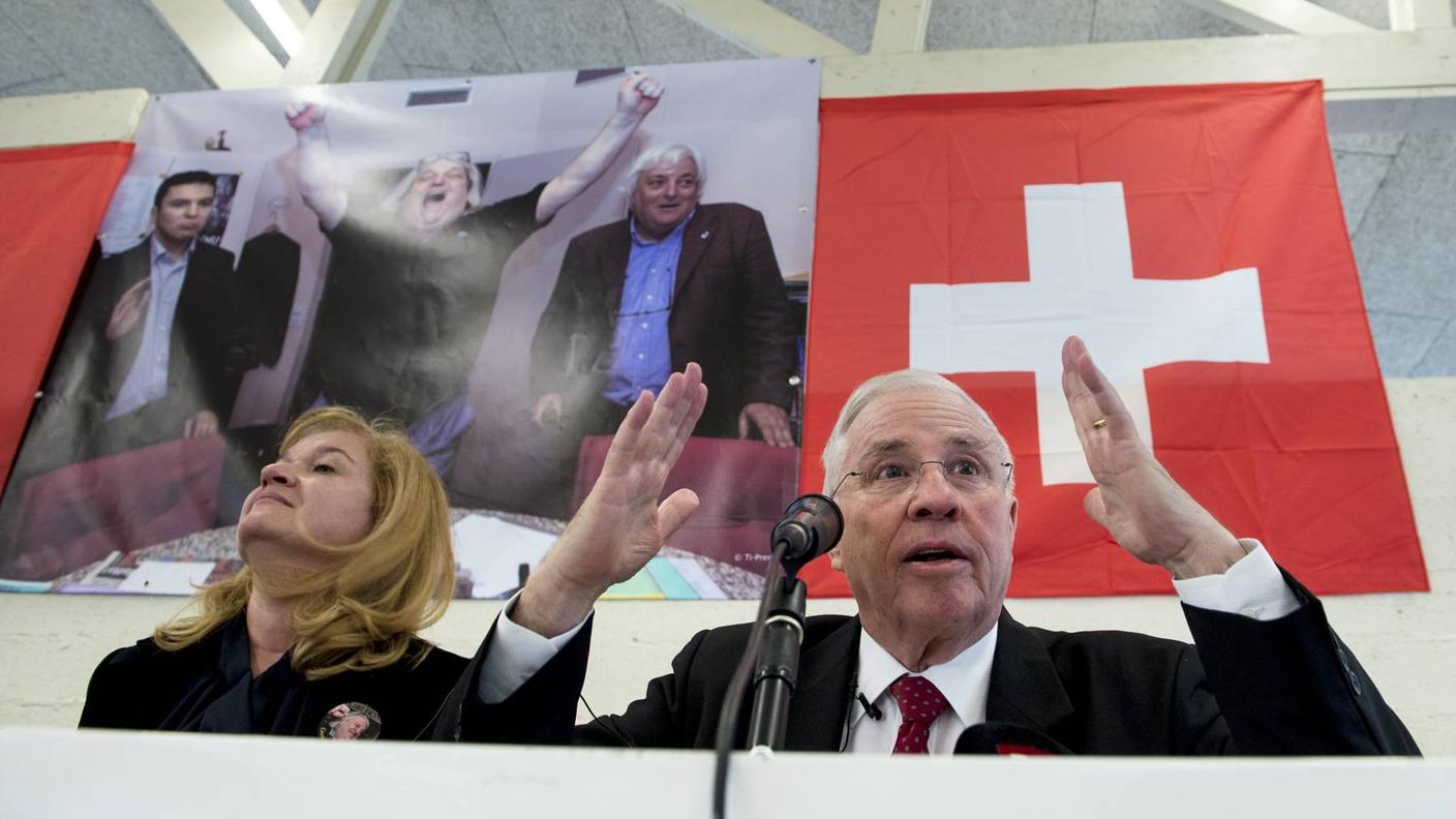 Anche Christoph Blocher ha preso la parola