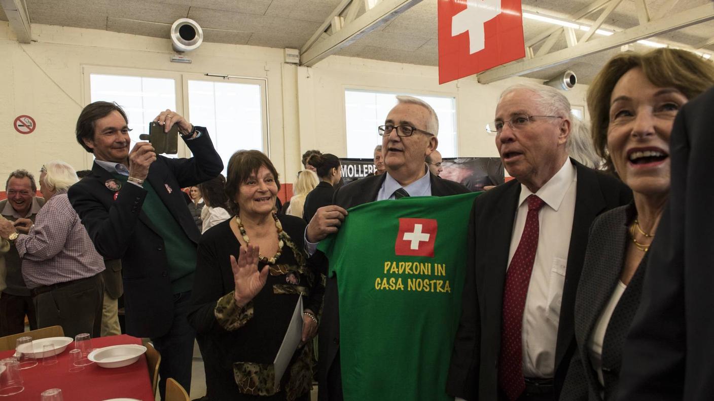 Blocher con Borghezio