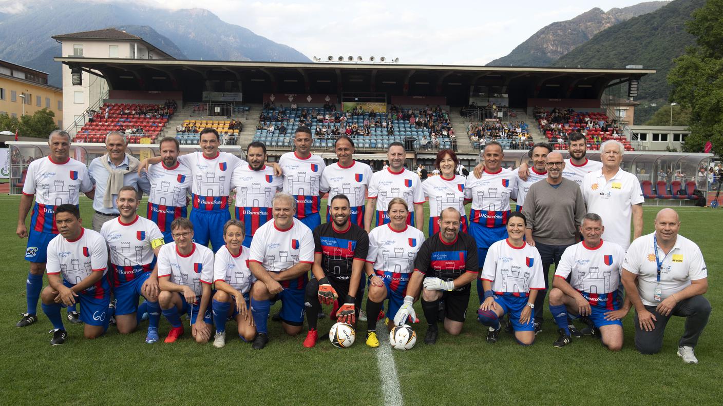 La squadra del Gran Consiglio ticinese rinforzata