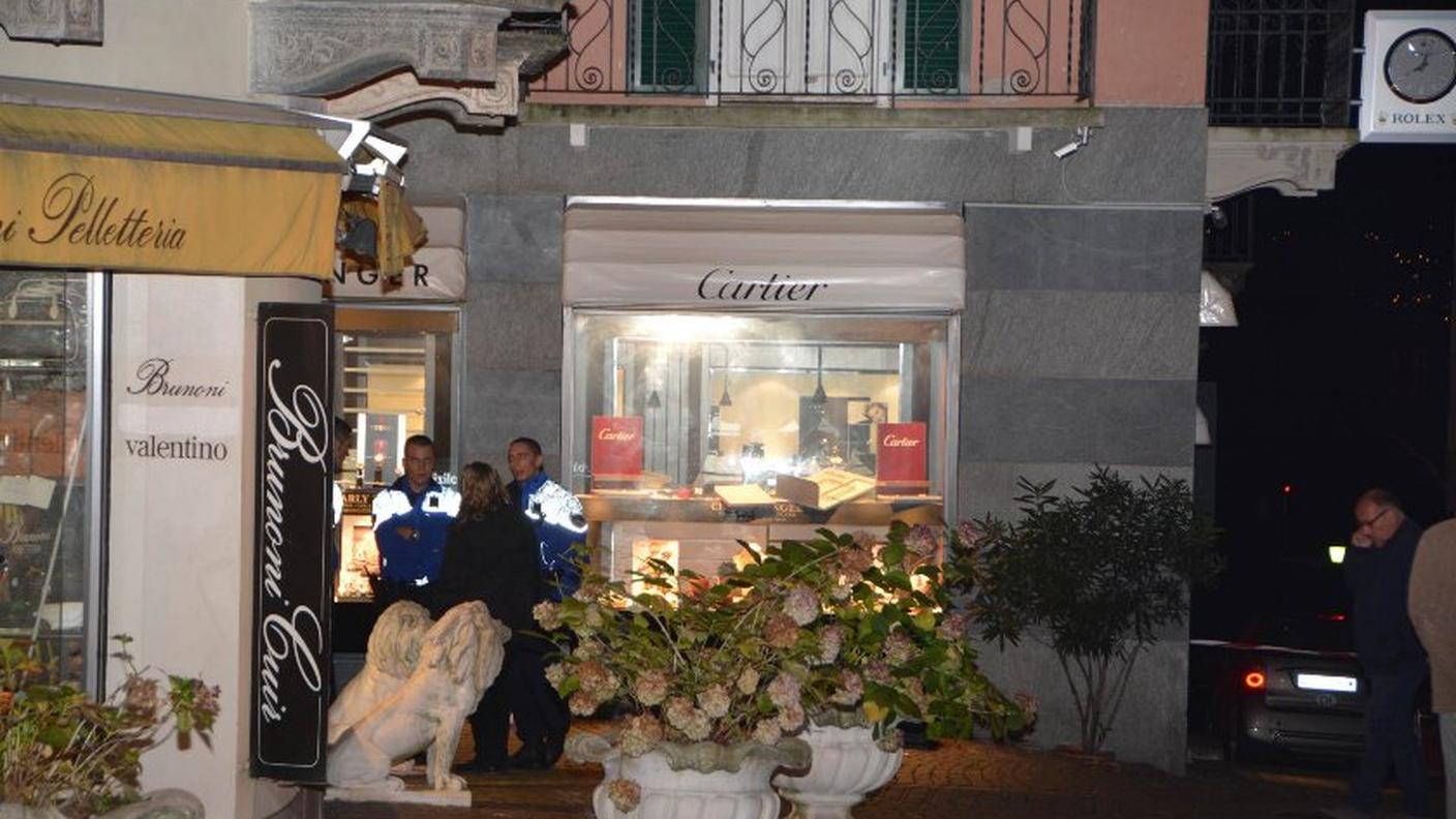 La gioielleria presa di mira dai ladri