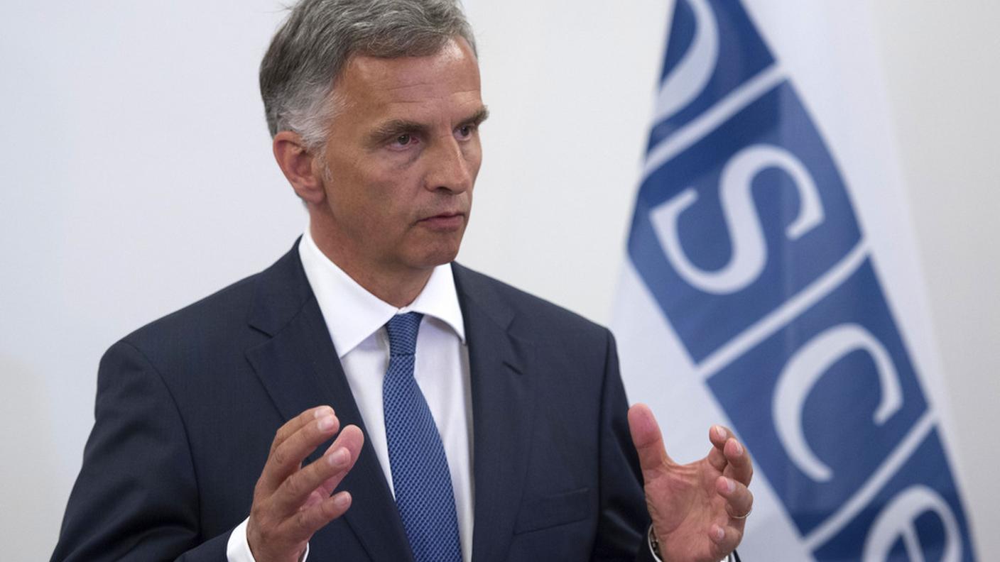 Didier Burkhalter sarà mercoledì a Mosca per discutere con Vladimir Putin della crisi ucraina
