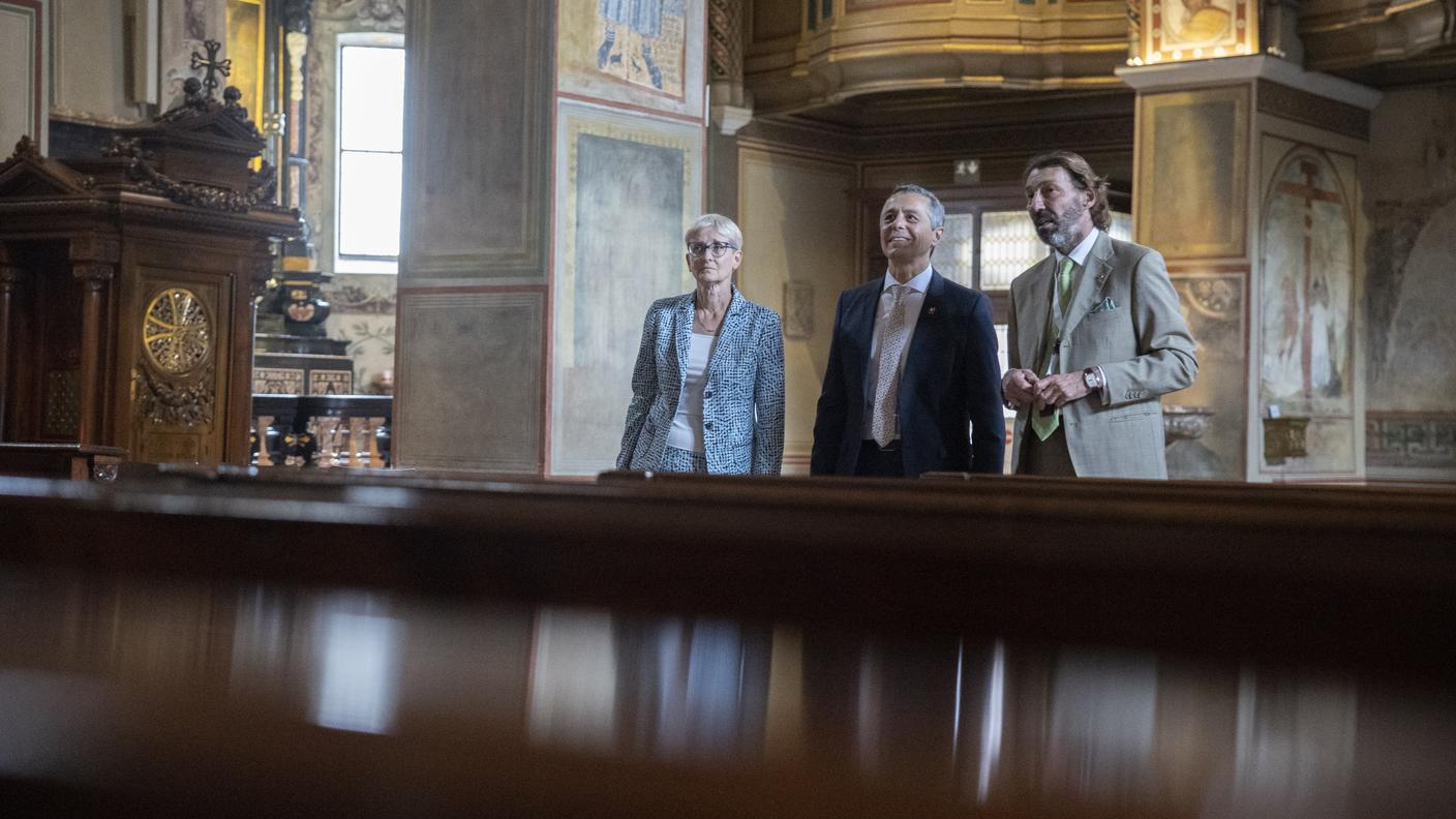 Con il sindaco di Lugano Michele Foletti