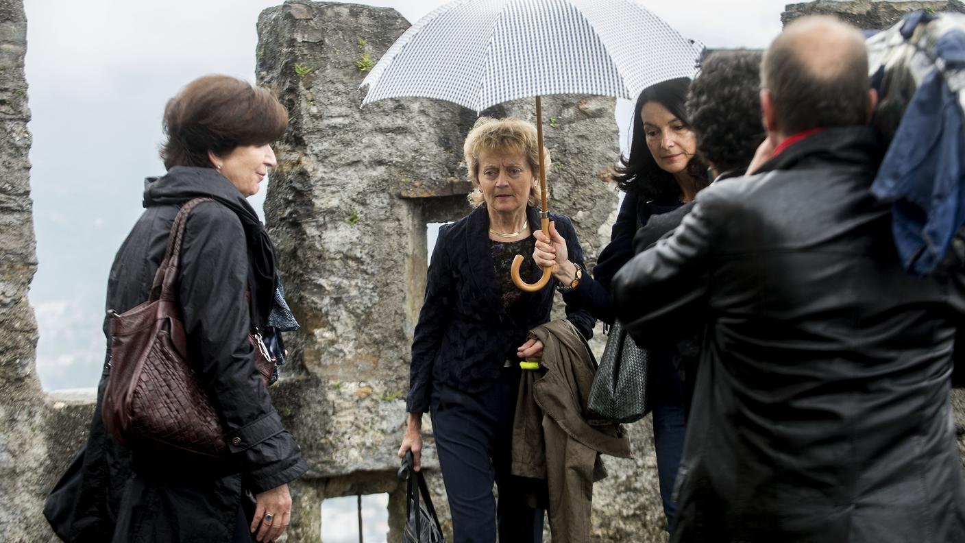 Eveline Widmer-Schlumpf in Ticino