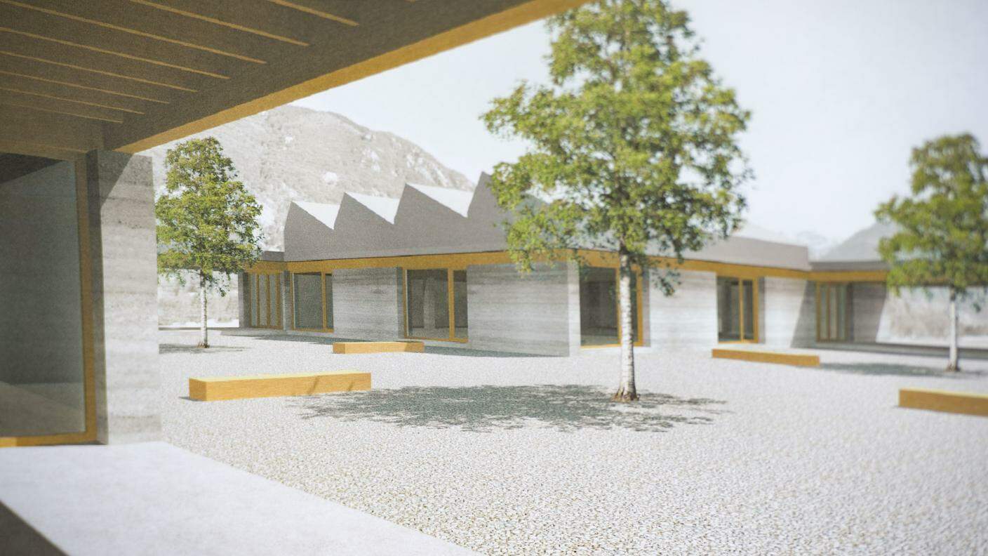 Ecco come dovrebbero presentarsi le nuove scuole progetta dall'architetto Franco Moro