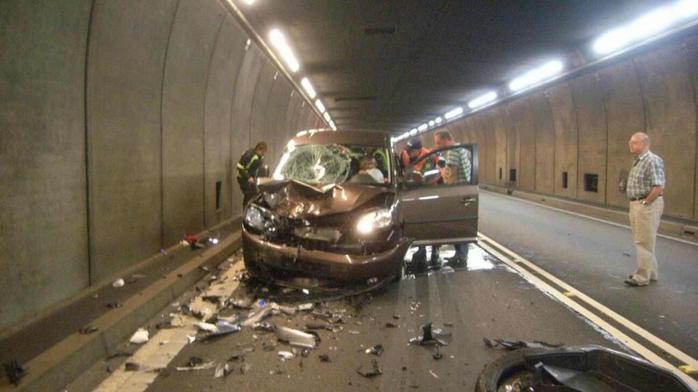 L'incidente nella galleria del Gottardo