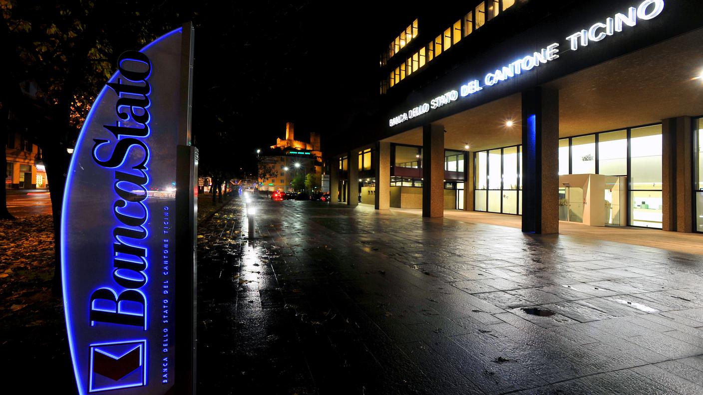 La sede centrale di Banca Stato a Bellinzona