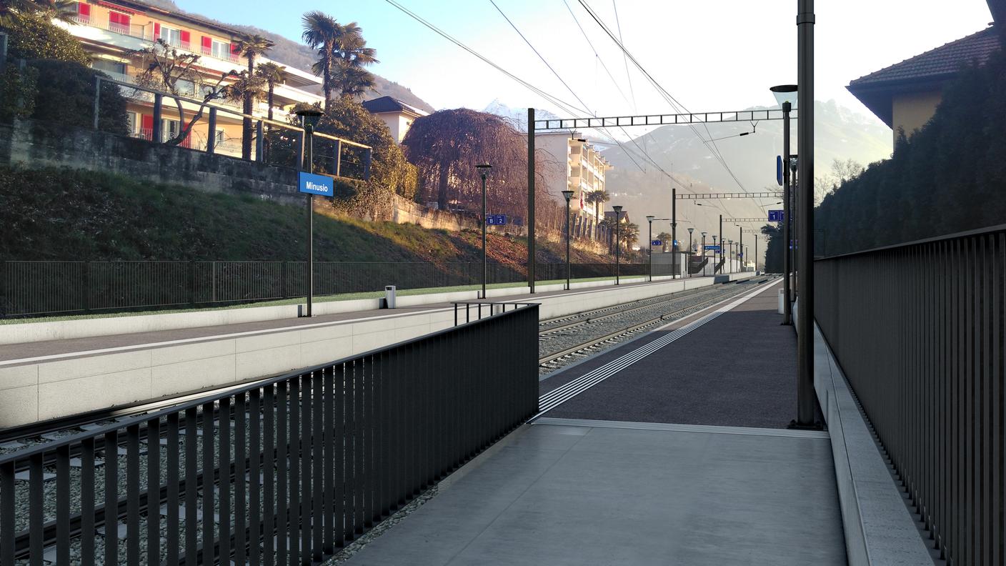 Minusio avrà la sua fermata ferroviaria