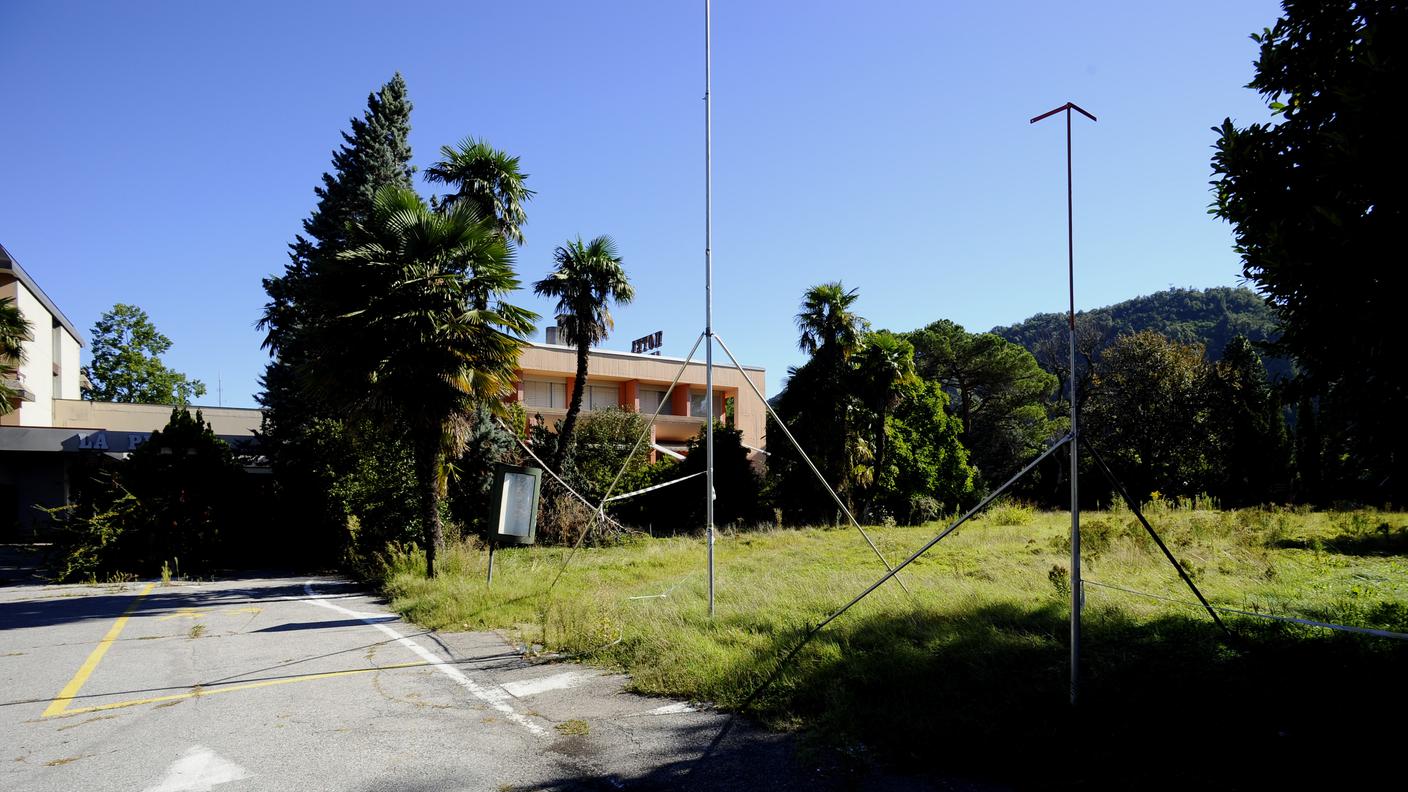 Il terreno sul quale si sarebbe voluto far sorgere nuovi negozi
