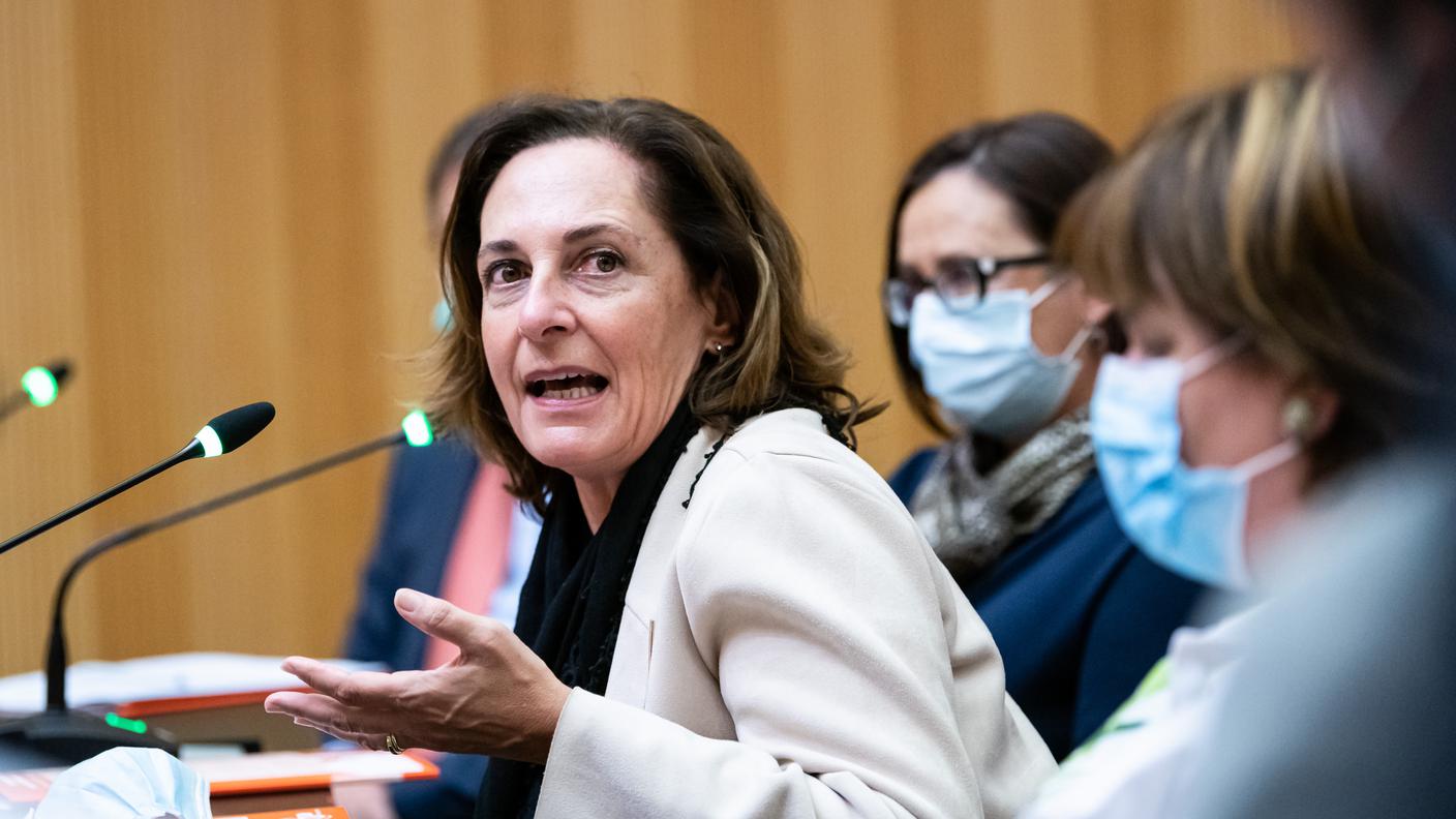 La presidente del Consiglio dell'Usi, Monica Duca Widmer