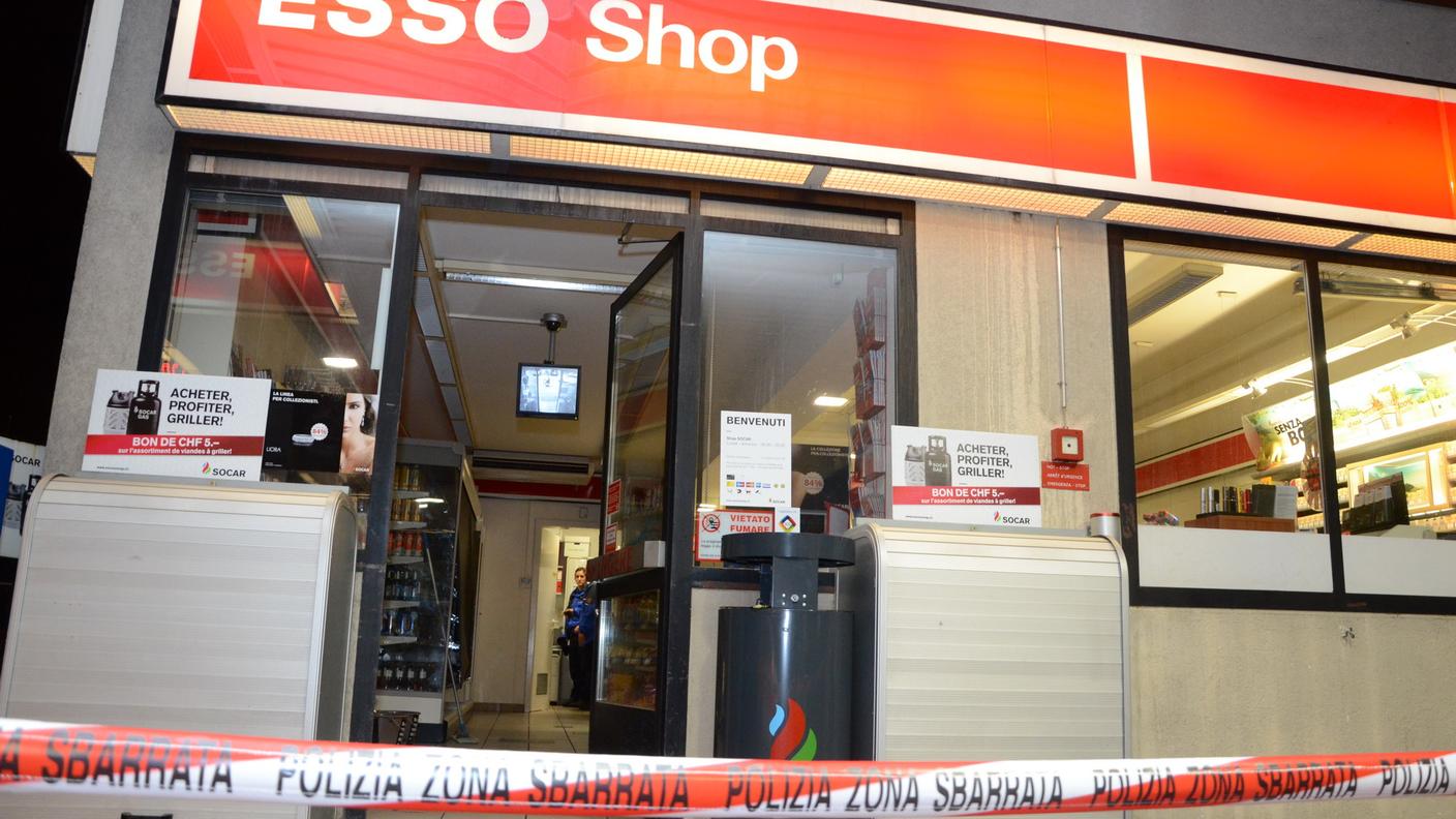 Rapina a mano armata a Giubiasco
