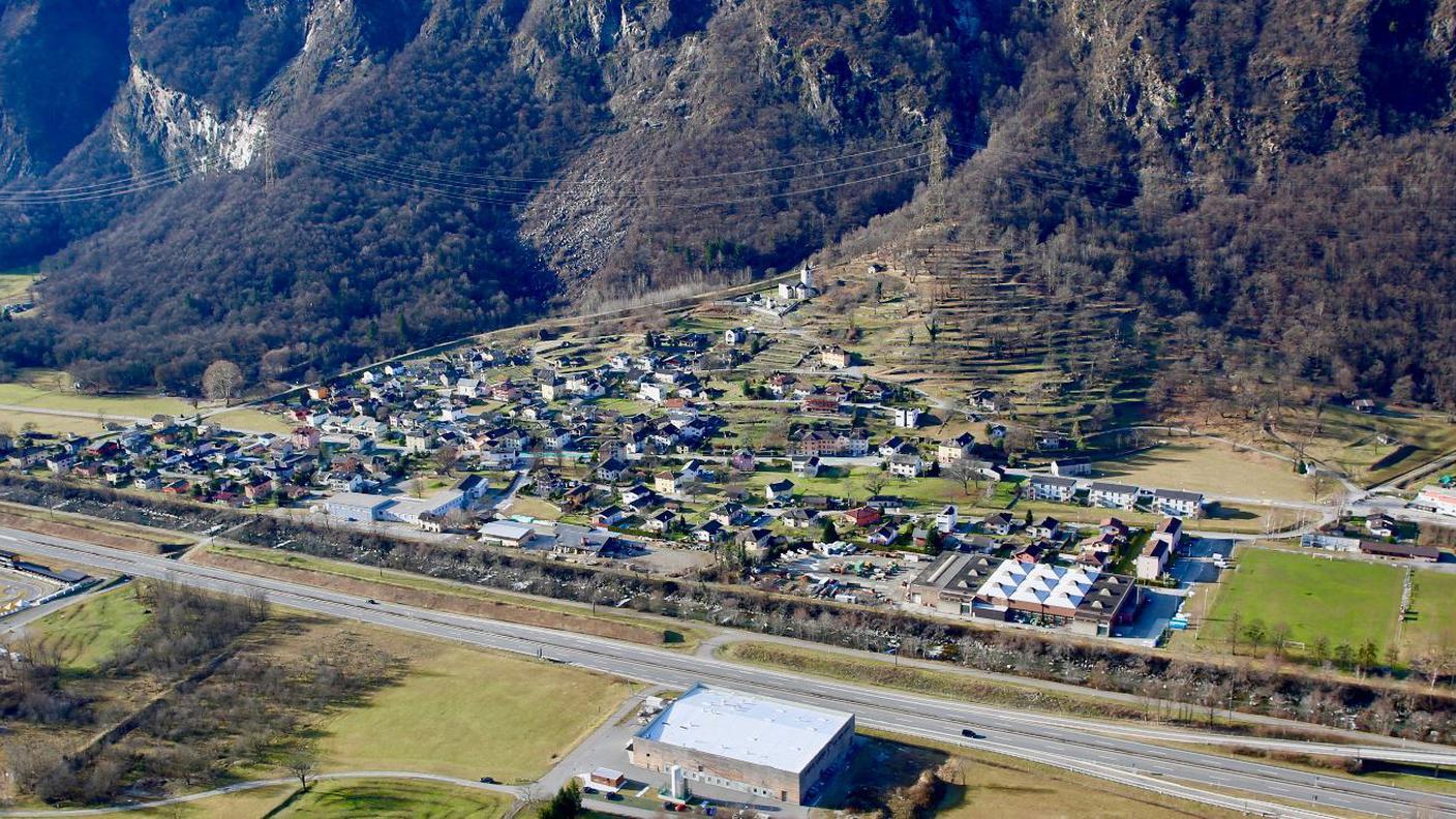 Una panoramica di Lostallo