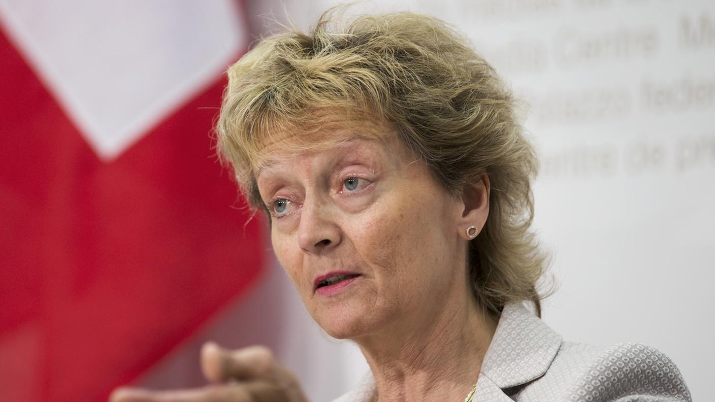 La ministra Eveline Widmer-Schlumpf