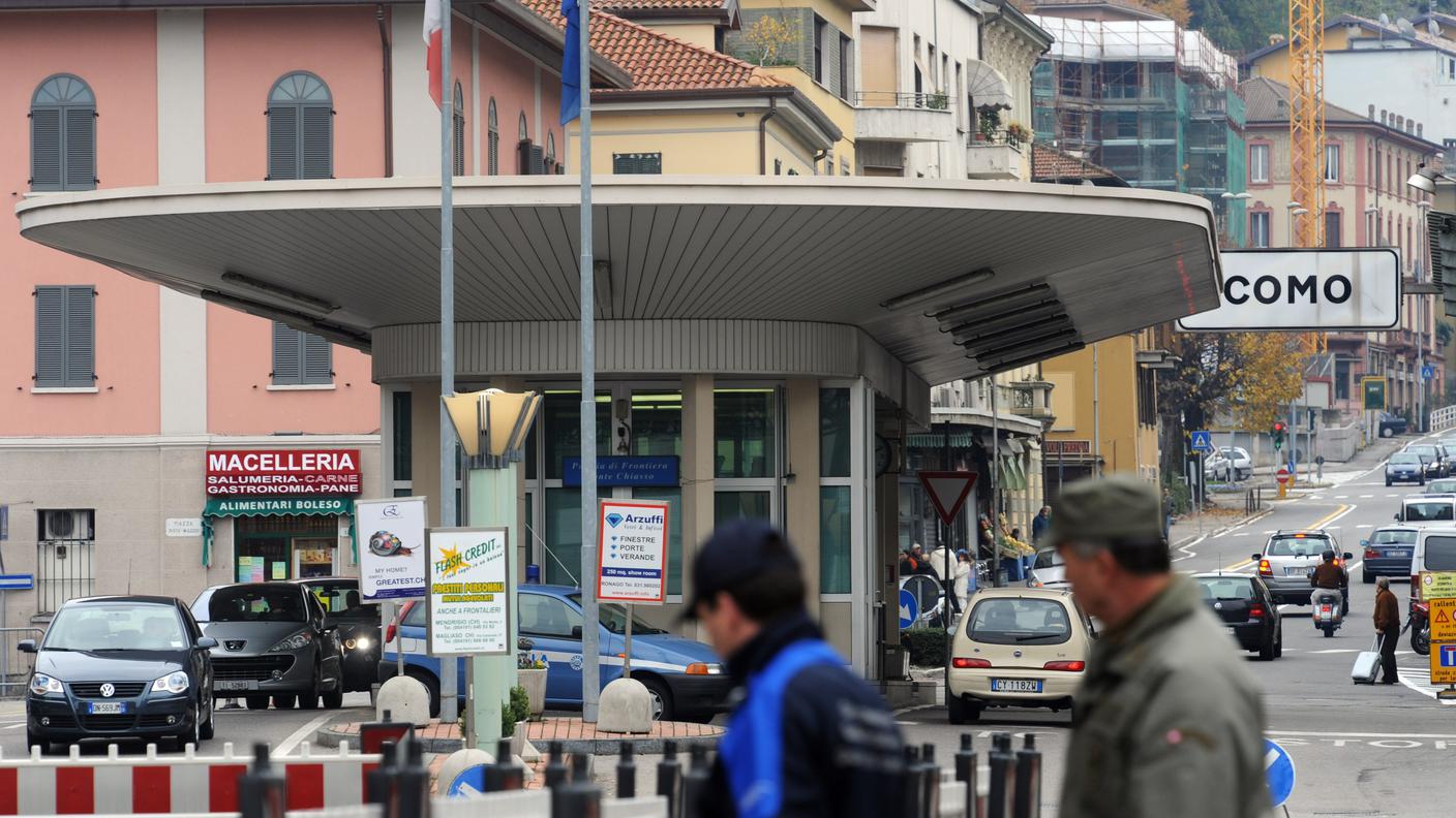 Il valico di Ponte Chiasso