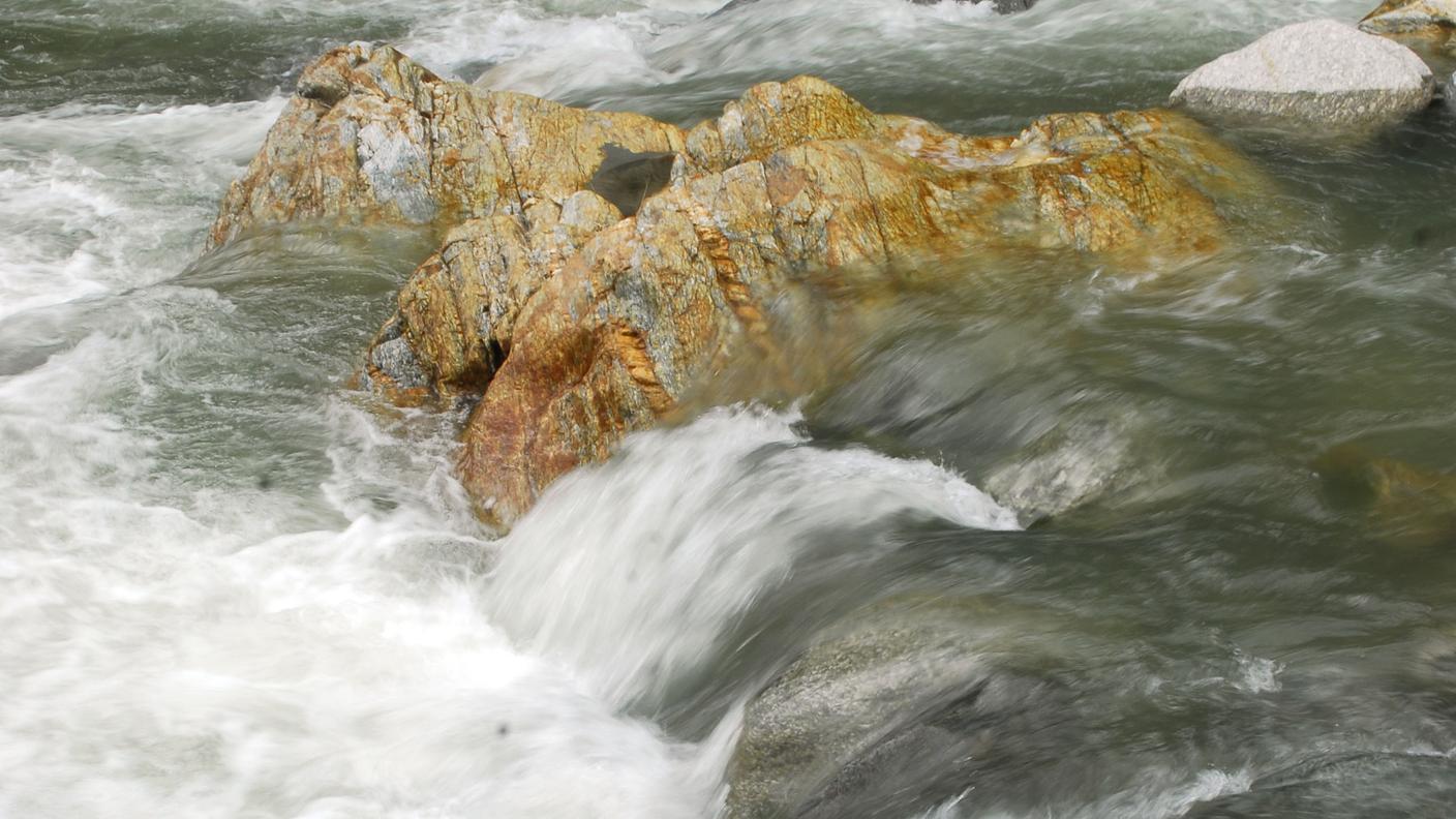 Il fiume Moesa