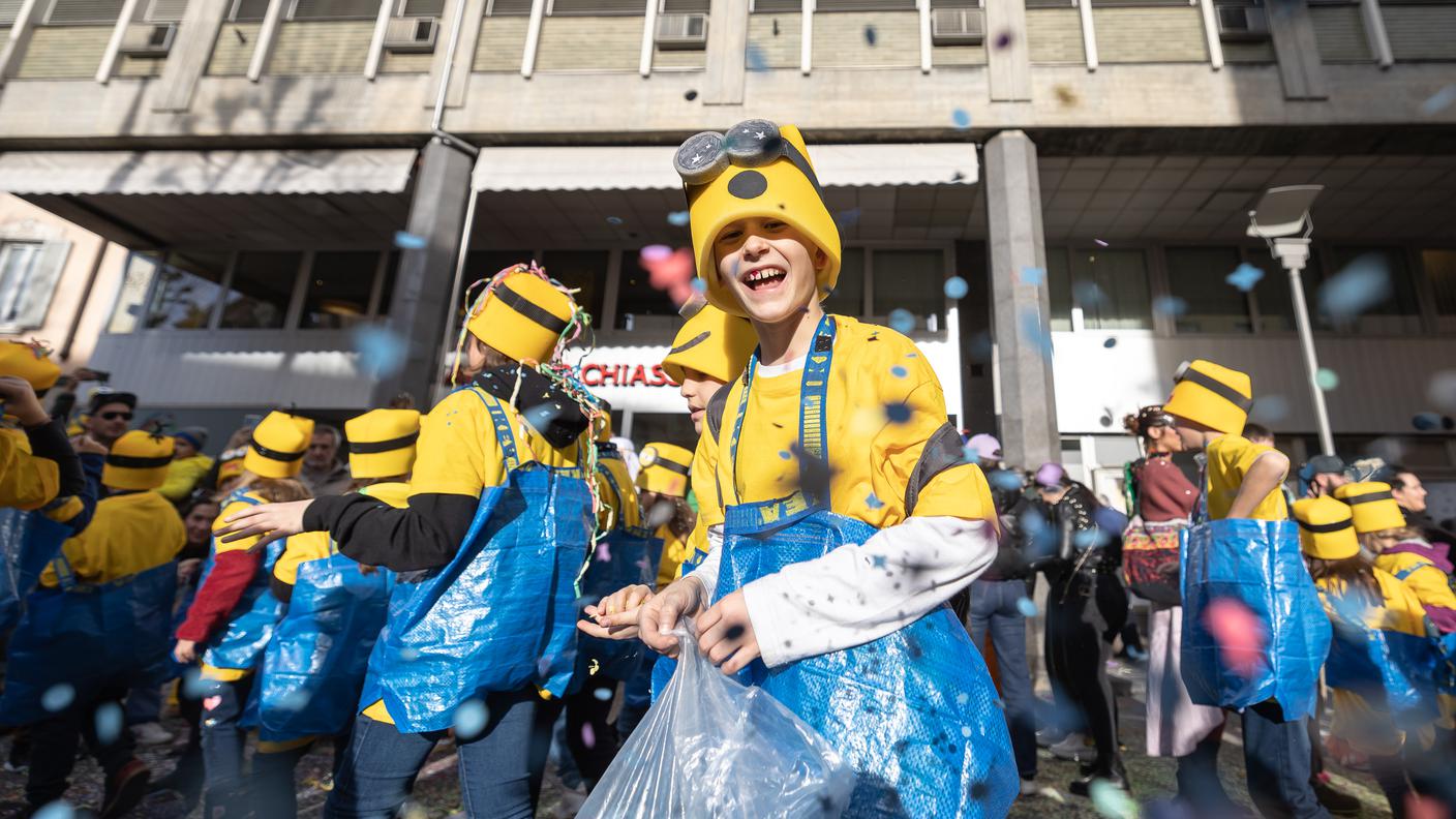 Nebiopoli 2023: il corteo mascherato dei bambini