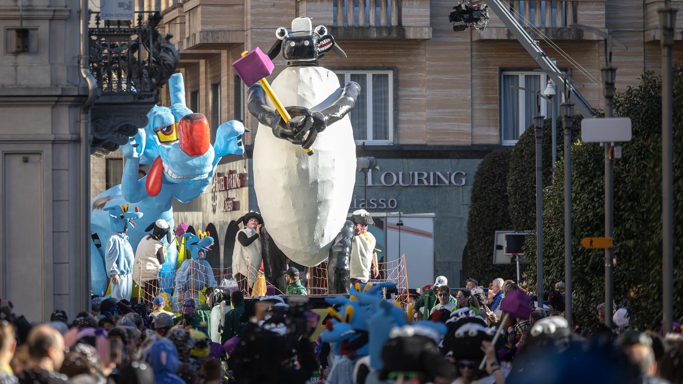 Un momento del corteo del Nebiopoli 2023