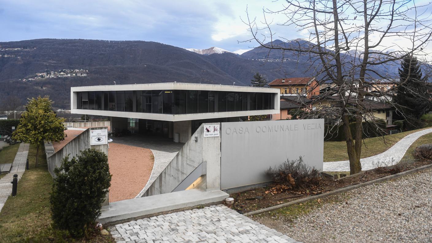 Il Municipio di Vezia