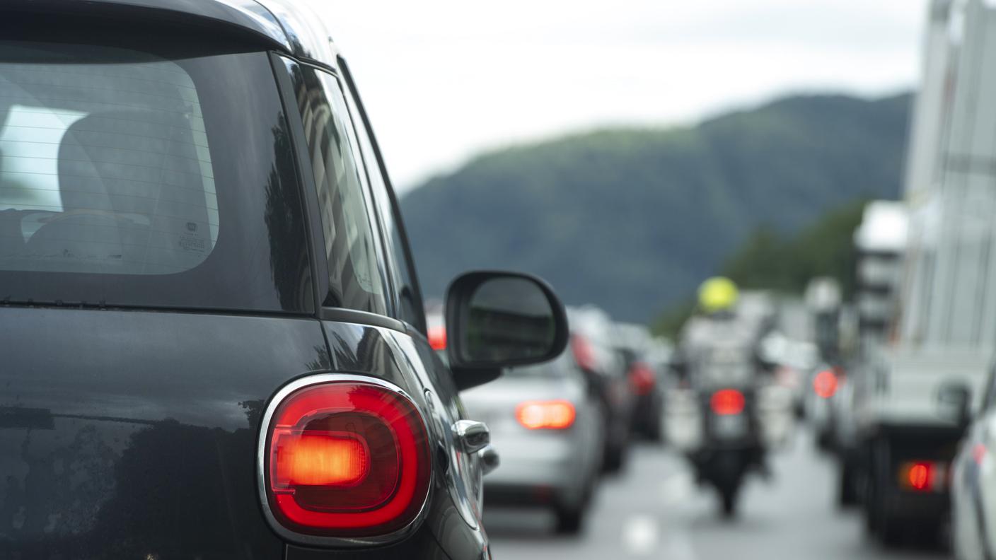 Il traffico pendolare sulle strade ticinesi
