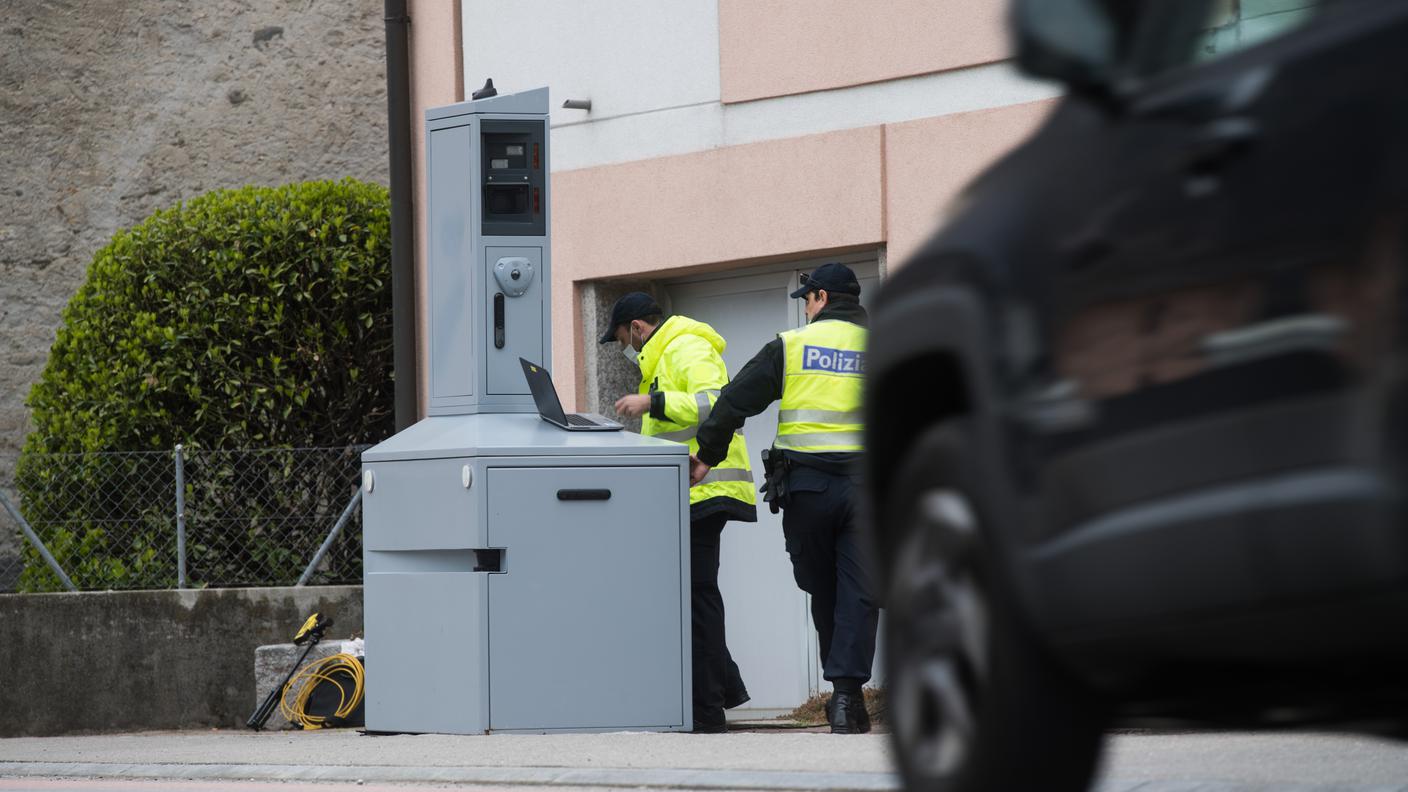 Uno degli apparecchi radar semistazionari di cui è dotata la polizia cantonale