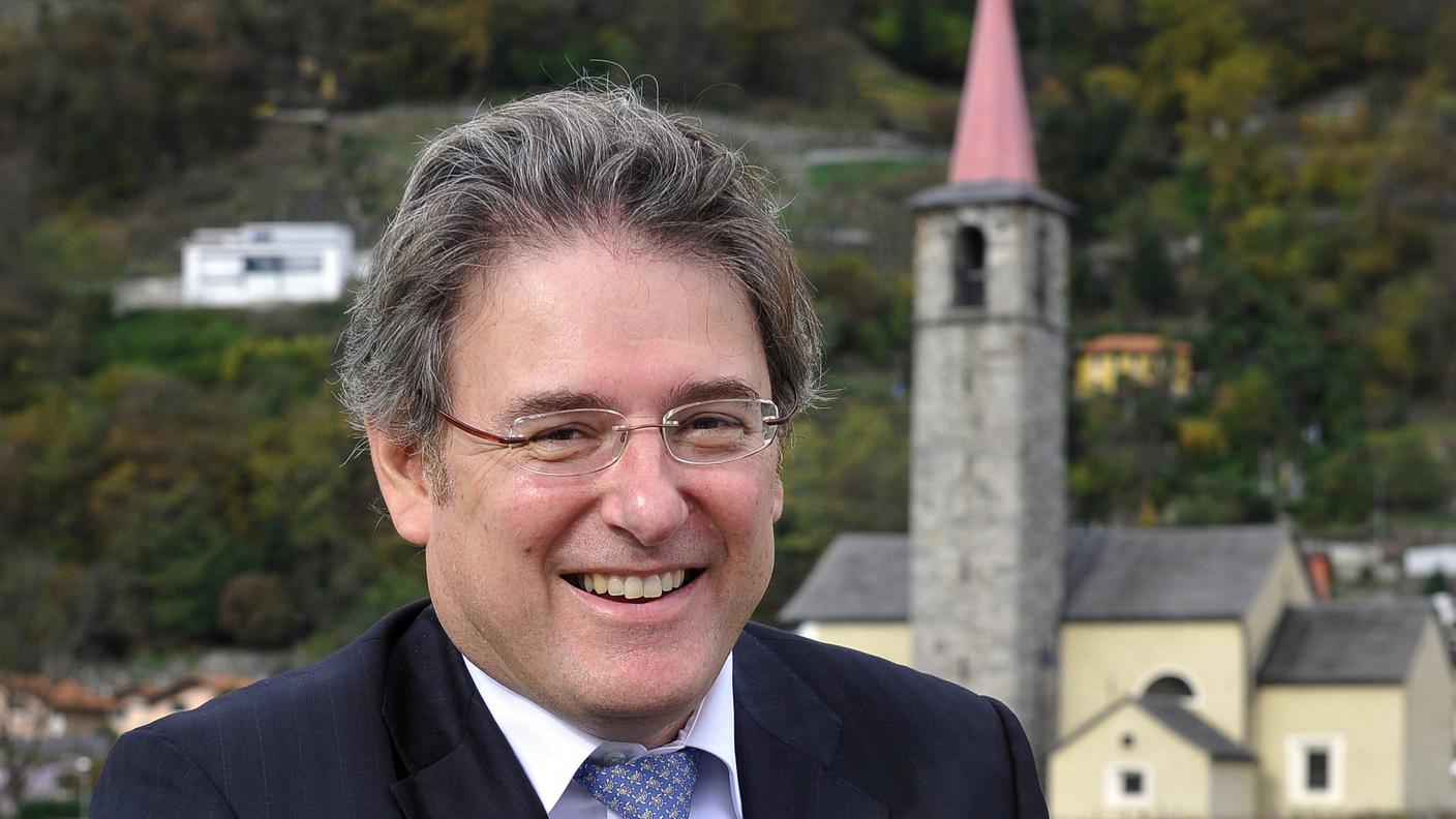 Riccardo Calastri, sindaco di Sementina e presidente dell'ACT, che raggruppa 117 comuni