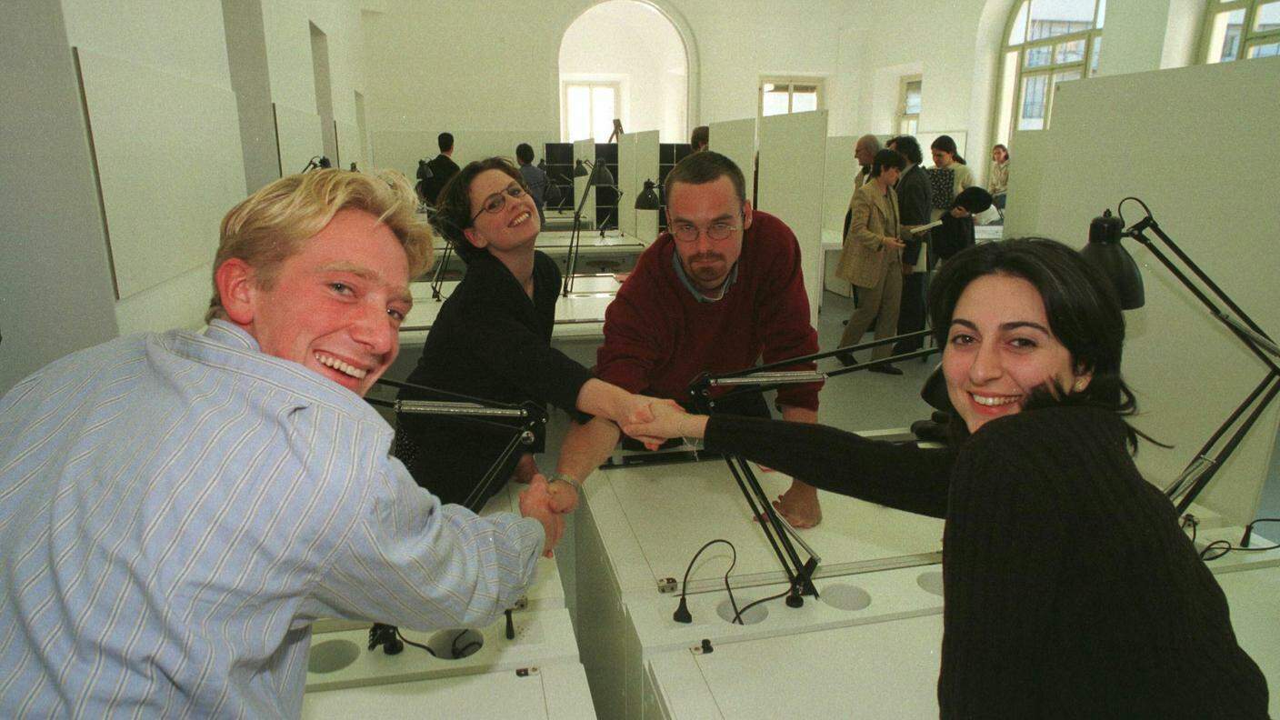 1996: il primo primo giorno all'Accademia, una generazione di studenti fa