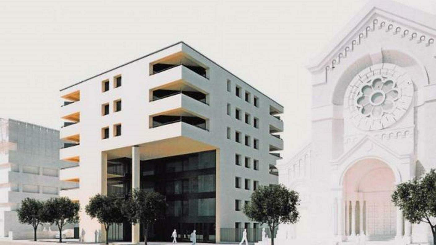 Ecco come si presenterà il nuovo edificio in Corso Elvezia a Lugano