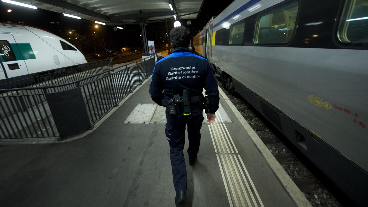 I due sospetti erano su un treno