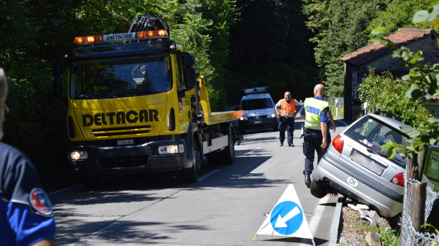 Incidente dlla circolazione a Vaglio