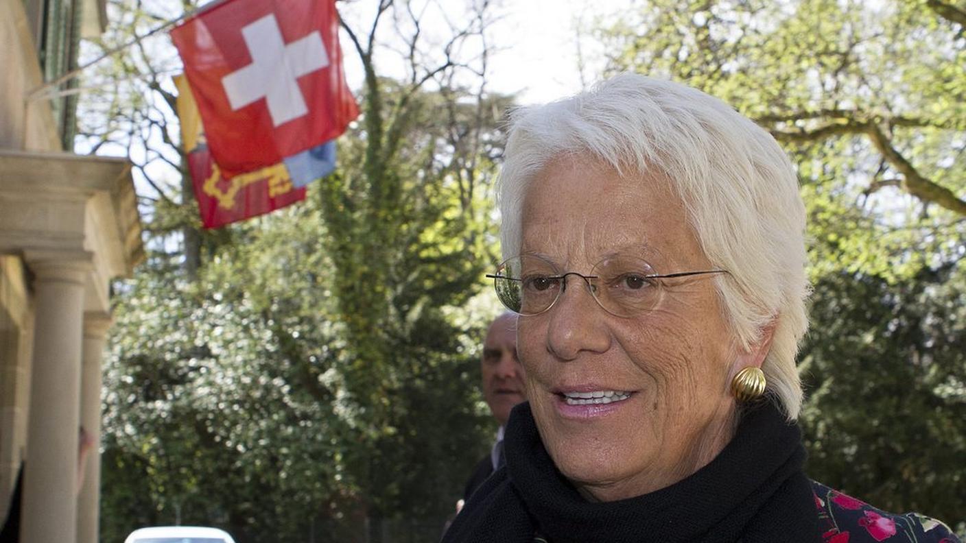 Carla Del Ponte in uno scatto del 2011